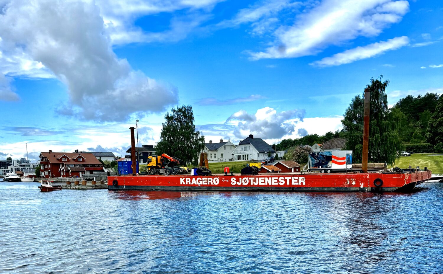 Gang og sykkelbro, Porsgrunn - Kragerø Sjøtjenester – Alt innen ...